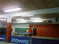 Rodolphe WATOR 9 qui s'impose 11-7 a la belle contre Estelle BLANCHARD 8